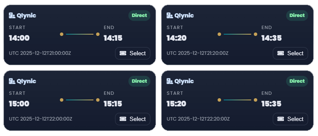 Admin timeline sample